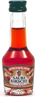 Produktbild von Spreewälder Saure Kirsche Likör von der Mosterei Jank (2 cl / 16 % vol.)