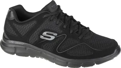 Produktbild von Skechers Satisfaction 58350-BBK, Sneaker, Herren, Schwarz, Größe: 41,5