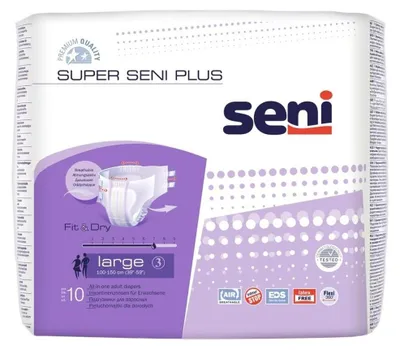 Image de Seni Super Plus Slip d'incontinence L 10 pièces