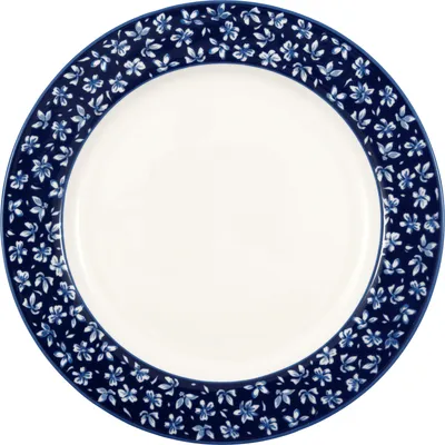 Produktbild von Greengate Dahla Speiseteller blue 25,6cm