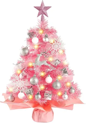 Zdjęcie produktu dla Miniaturowa choinka świąteczna z oświetleniem LED - 61 cm - choinka stołowa
