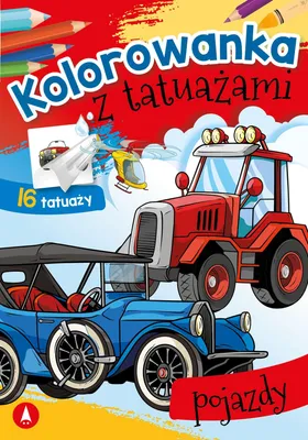 Immagine prodotto di Fahrzeug Tattoo Malbuch 16 Tattoos