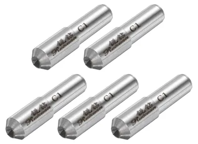 5 Diamant-Abrichtwerkzeuge 10x47 mm, konisch, für Schleifscheiben