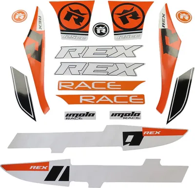 Produktbild von Rex Imola 125 Dekorsatz Aufkleber Roller 125ccm 4Takt 706314 Motorroller.de Sticker Aufkleber-Set Deko-Set Aufklebersatz Dekoraufkleber Kit Scooter