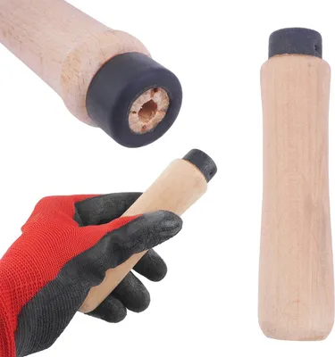 Produktbild von Feilengriff 135 mm Griff für Fielengriff Holzgriff, IN ANDEREN ANGEBOTEN Auch 75 95 115 135 155 mm, Griffstück für Feile Feilenstiel