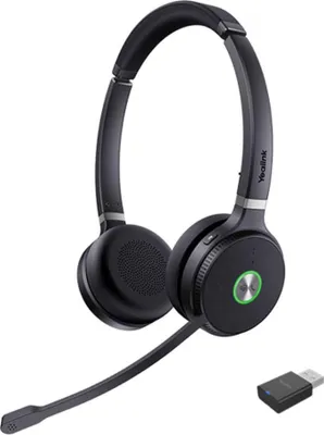 Produktbild von Yealink Headset WH62 Dual Portable Bluetooth Schwarz