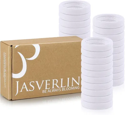 Produktbild von Haarbänder für Frauen, nahtlos, 30 Stück, 6 cm, für Sport und den Alltag