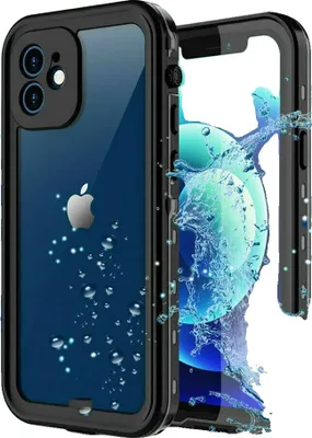Produktbild von Wasserdichte Hülle, IP68 Schutz, leicht und langlebig, schwarz, Für iPhone16 Pro Max