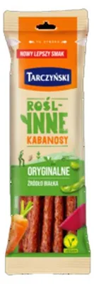 Immagine prodotto di Roślinne kabanosy alternatywa mięsa Tarczyński 90 g