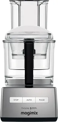 Produktbild von Magimix Küchenmaschine Compact 5200 XL Chrom Matt + Würfel-Set