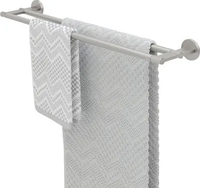 Produktbild von Handtuchreck TIGER Noon doppelt 60 cm Edelstahl gebürstet