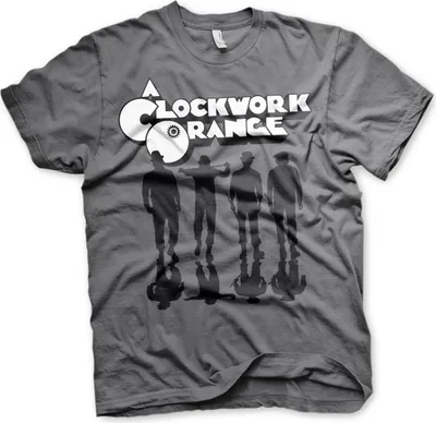 Produktbild von Clockwork Orange Shadows T-Shirt - XX-Large - Dark-Grey