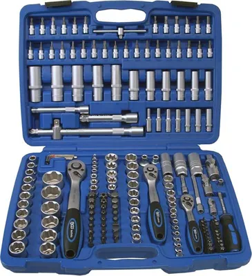 Produktbild von SW Stahl Knarrenkasten Werkzeugkoffer Werkzeug TORX E+T 171 tlg NEU|07630L