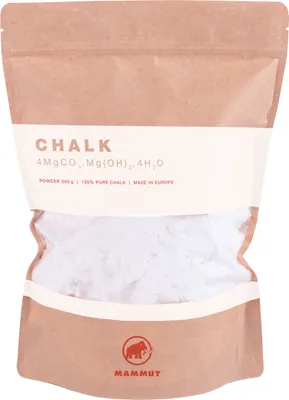 A bag of white chalk powder.