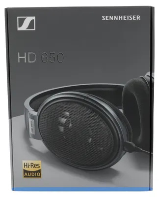 Productafbeelding van Sennheiser HD 650, hoofdtelefoon, hoofdband, muziek, zwart, grijs, 3 meter, Ierland