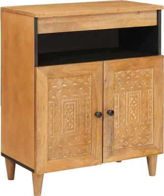 Produktbild von Sideboard Hellbraun 33.5 x 60 x 75 cm