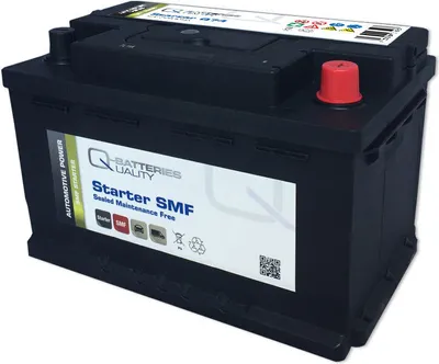 Produktbild von Q-Batteries Autobatterie Q74 12V 74Ah 690A, wartungsfrei