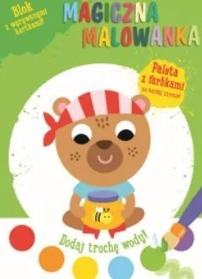 Obrázok produktu pre Kreslenie farbami – magická omaľovánka s medvedíkom