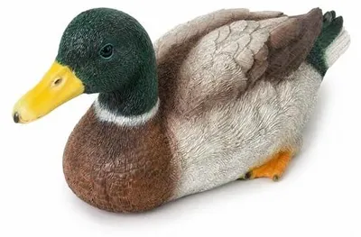 Produktbild von Gartenfigur Dekofigur schwimmende Ente