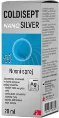 Zdjęcie produktu dla Coldisept nanoSilver spray do nosa 20 ml