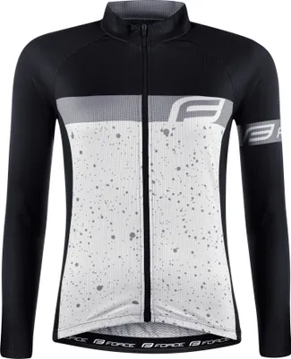 Produktbild von Jersey Jacke FORCE SPRAY LADY grauweiss schwarz %%% Größe: XXL