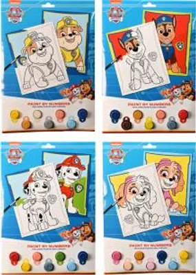 Obrázok produktu pre Maľovanie podľa čísel Tlapková patrola