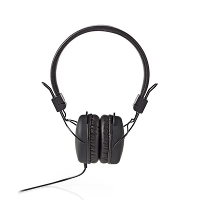 Produktbild von Nedis On-Ear-Kopfhörer mit Kabel - 3.5 mm - Kabellänge: 1.20 m - Schwarz