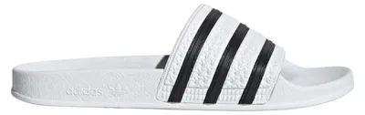 Produktbild von adidas Adilette White Core Black White - EU 48