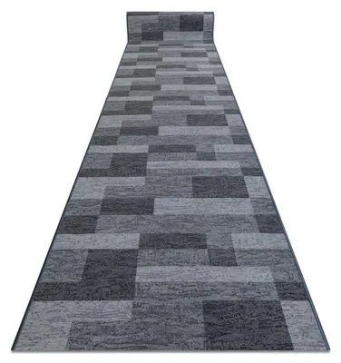 Image de TAPIS DE COULOIR antidérapant ICONA gris 80cm gris 80x100 cm