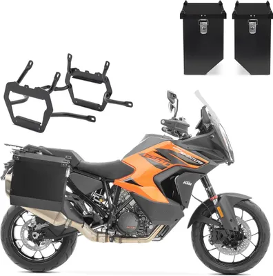 Image de Kit valise en alu + porte-valises adaptable sur KTM 790 / 890 / R Adventure 2