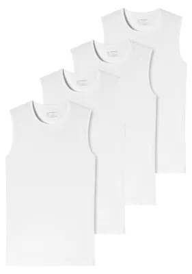 Produktbild von Herren Tanktop 4-Pack 95/5 - weiss - Größe XXL