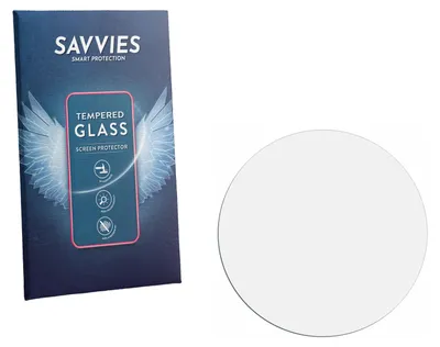 Produktbild von Savvies Schutzglas für Infinix XWATCH XW3E Displayschutz 9H Glas klar transparent