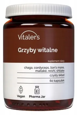 Productafbeelding van Vitaler's Vitalpilzen, 60 capsules