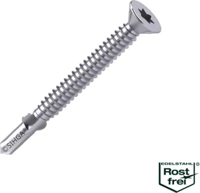 Produktbild von S-BohrFix SBF Bohrschraube 4,8 x 38 mm 100 Stück - verschraubt Holz und Stahl