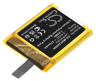 Zdjęcie produktu dla TECHTEK Bateria kompatybilny z [Movado] Connect 2.0/40 zastępuje APP00302