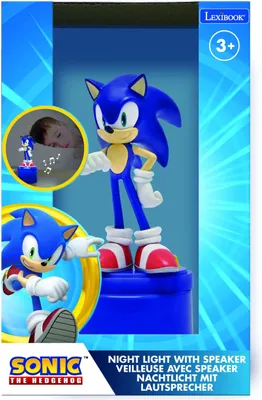 Produktbild von Lexibook-Sonic-Nachttischlampe mit Lautsprecher