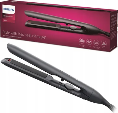 Zdjęcie produktu dla Philips 5000 series Seria 5000 BHS510/00 Prostownica, Prostownica, Ciepły, 120 °C, 230 °C, 30 s, Czarny