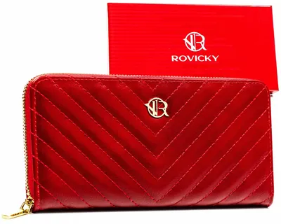Zdjęcie produktu dla Elegancki portfel damski ze skóry ekologicznej Rovicky