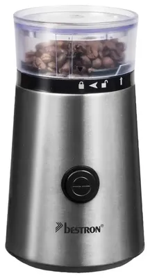 Produktbild von Bestron Elektrische Kaffeemühle mit Edelstahl-Schlagmesser, Füllmenge: 50g, 150W