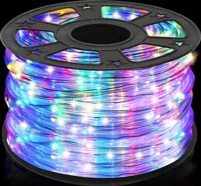 Immagine prodotto di Jopassy 10m LED corda luce all'aperto al coperto, 240 LED impermeabile tubo LED, luce partito illuminazione decorativa Natale, colorato