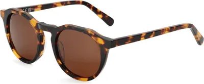 Produktbild von Polarisierte Sonnenbrille Vintage Rund UV400 Schutz