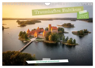 Produktbild von Traumhaftes Baltikum (Wandkalender 2027 DIN A4 quer), CALVENDO Monatskalender