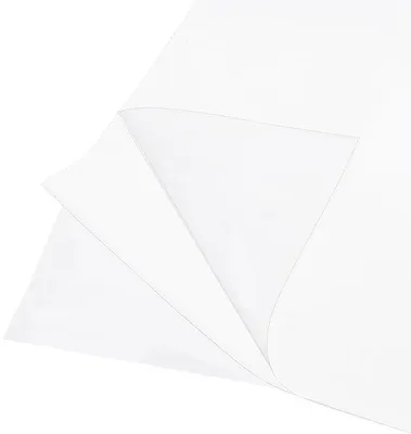 Obrázok produktu pre Transparentné fólie na potlač, formát A5, 60 kusov, obojstranné, rozmer 21 x 15 cm, hrúbka 0,1 mm