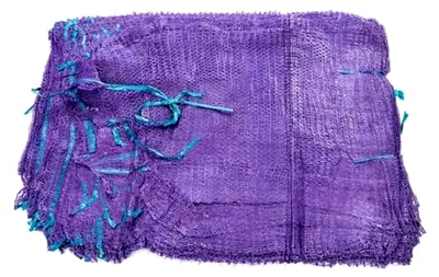 Produktbild von Raschelsäcke Netzsäcke Violett 50 cm x 80 cm Kartoffelsack Gemüsesack Zwiebelsack (100)