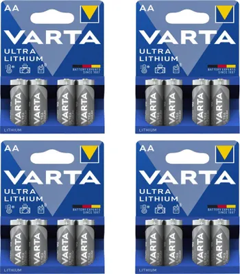 Produktbild von VARTA Lithium Batterie "Professional Lithium" Mignon 6106 (AA) 1,5V 4 Blister je 4 Batterien
