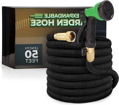 Produktbild von Famanu Gartenschlauch 15 m flexibel - schwarz