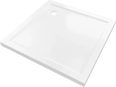 Obrázek produktu pro Sprchová vanička aurlane Pure 90 x 90 x 4 cm bílá Protiskluzný potah FAC373