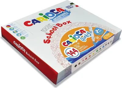 Obrázok produktu pre CARIOCA fixky Baby 2+, 144ks školský box