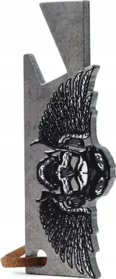 Produktbild von Flaschenöffner/Kapselheber - Totenkopf - Metall - Für Bierkronkorken - Robust - Für Bar und Küche