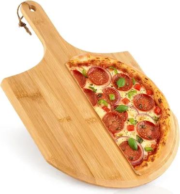 Immagine prodotto di Vilde | Buccia di legno per pizza - Buccia di legno per pizza 40x28 cm - Buccia per pizza - Bambù